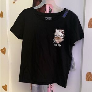 Hello Kitty Black Dance Tee for Kids